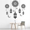 Moon Decoration Arabic Festival Home Window Sticker