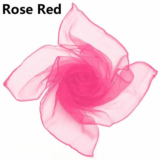 Beauty Pure Candy Color Soft Chiffon Silk Neck Scarf Square Wrap Shawl