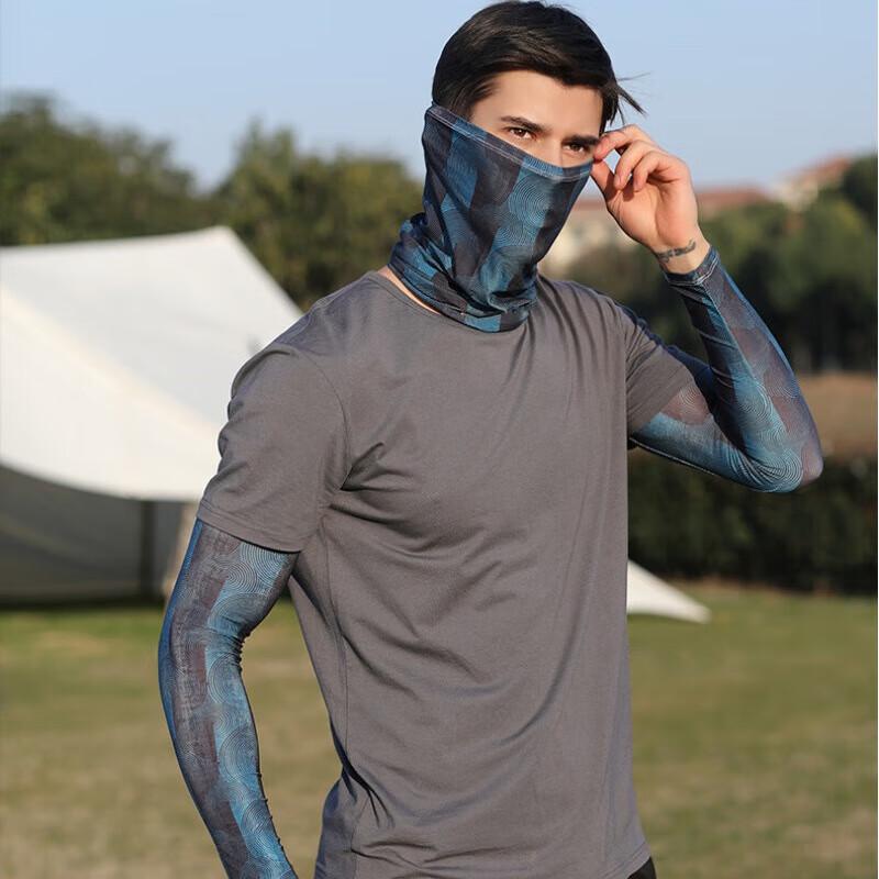 Cycling Sun Protection Ice Silk Face Mask & Neck Gaiter