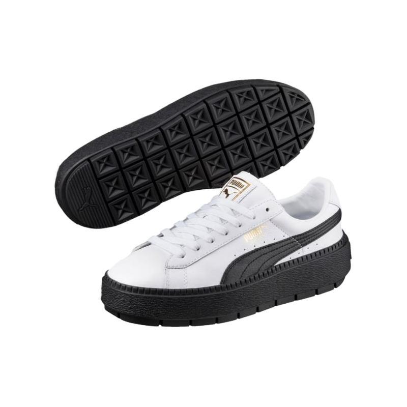 (WMNS) PUMA Platform Trace L 'White' Women's 366109-02