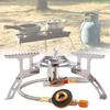 Outdoor Stove Portable Compact Camping Fishing Gas Heater Cooker Supplies Tools