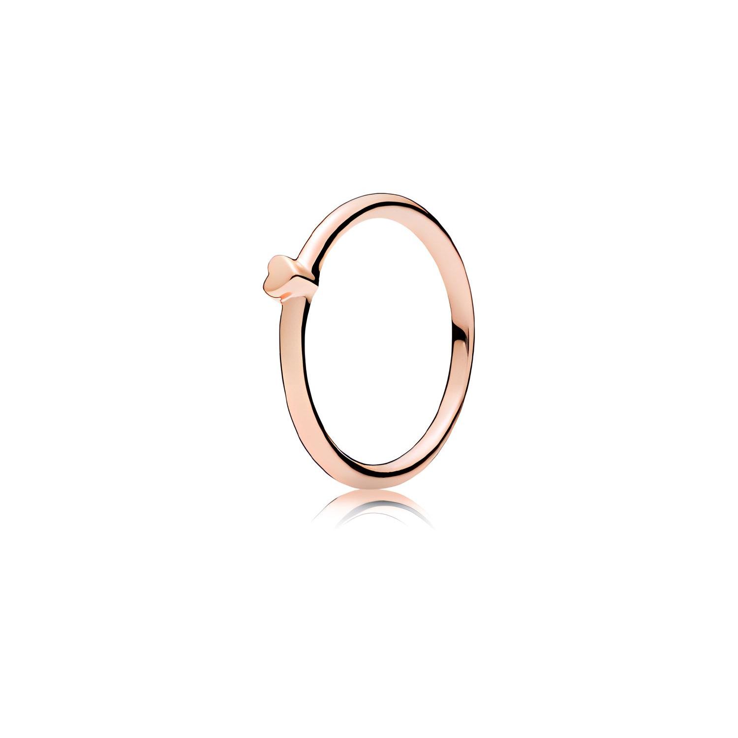 Pandora Puzzle Heart Ring Women ring Rose-Gold 186551 60