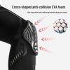Outdoor Sports Honeycomb Lycra Knee Pads - Anti-Collision Fitness Gear for Basketball, Cycling, and Running