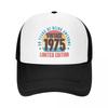 Custom Years Of Being Awesome Limited Edition Baseball Cap Women Unisex Adjustable Trucker Hat Sports Snapback Hats