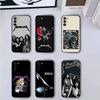 M-METALLICA Rock band Phone Case Black Silicone Soft For Samsung Galaxy A73,A72,A71,A70,A53,A52,A51