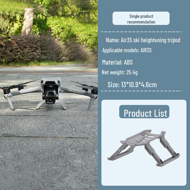 

Аксесуари для шасі BRDRC для DJI AIR3S MAVIC AIR 3: Складні санчата-штативи з підвищеним дизайном