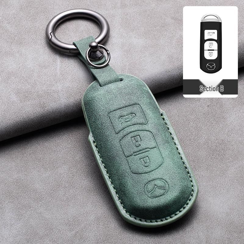 Mazda Axela Retro Key Cover for CX4, Atenza, CX5, and Mazda3