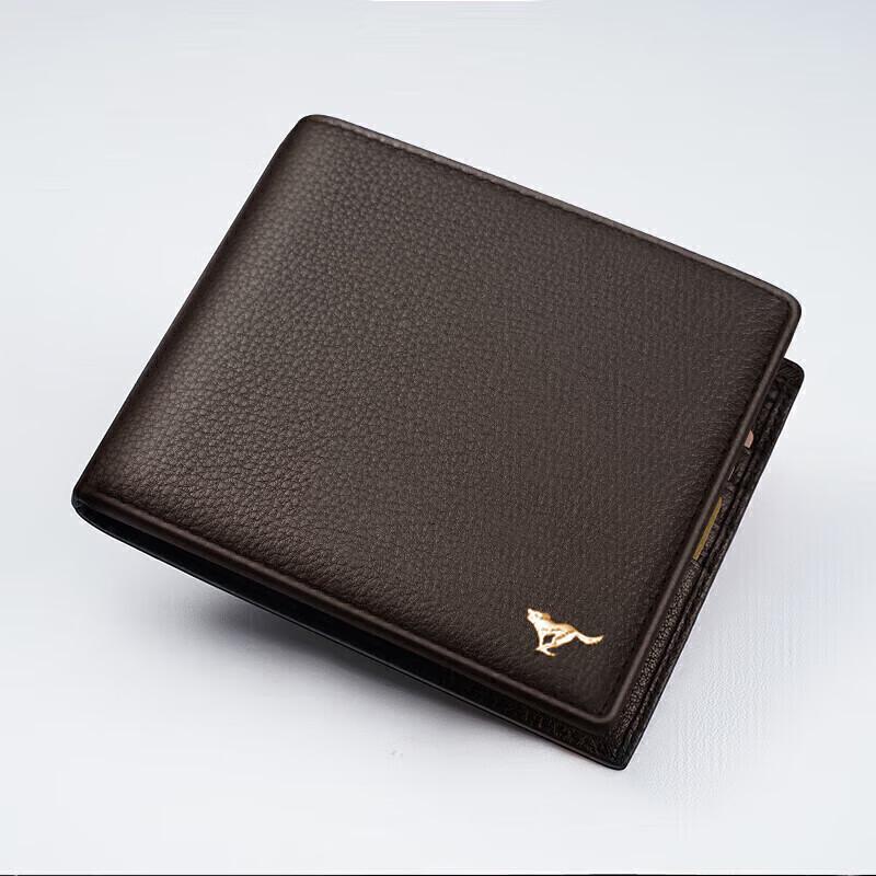 Seven Wolves Men's Genuine Leather Bi-fold Wallet