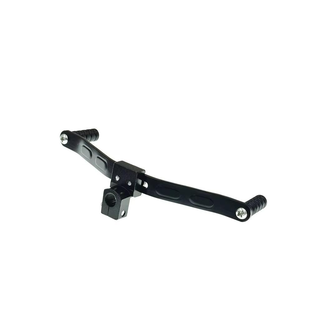 Double-headed Footrest Pedal Shifter Aluminum Zinc Zinc Alloy Shift Lever Replacement Motorbike Retrofit