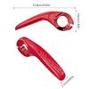 Mountain Bike Handlebar Ends Adjustable Bike Grip Bar End Handle  Bicycles Handlebar Grips for Improved Riding Comfort