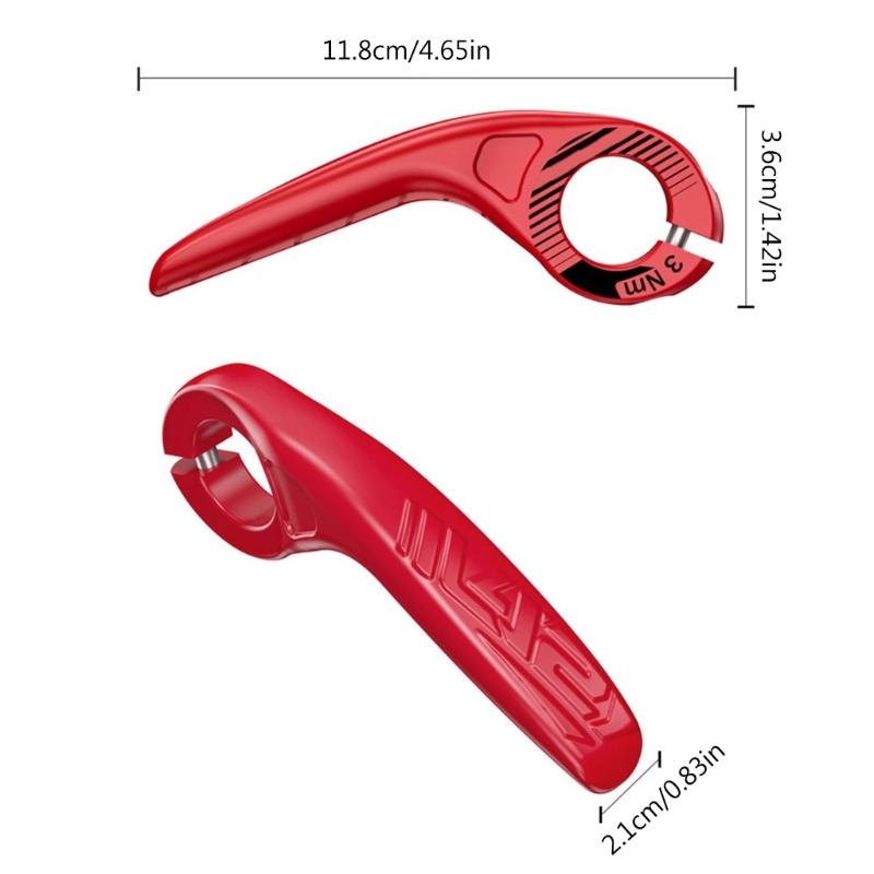 Mountain Bike Handlebar Ends Adjustable Bike Grip Bar End Handle  Bicycles Handlebar Grips for Improved Riding Comfort