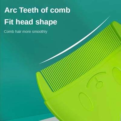 Baby Hair Brush Infant Fetal Head Fat Cleaning Brush Newborn Soft Hair Comb Head Massager for Bathing Comb Baby Care Accessories