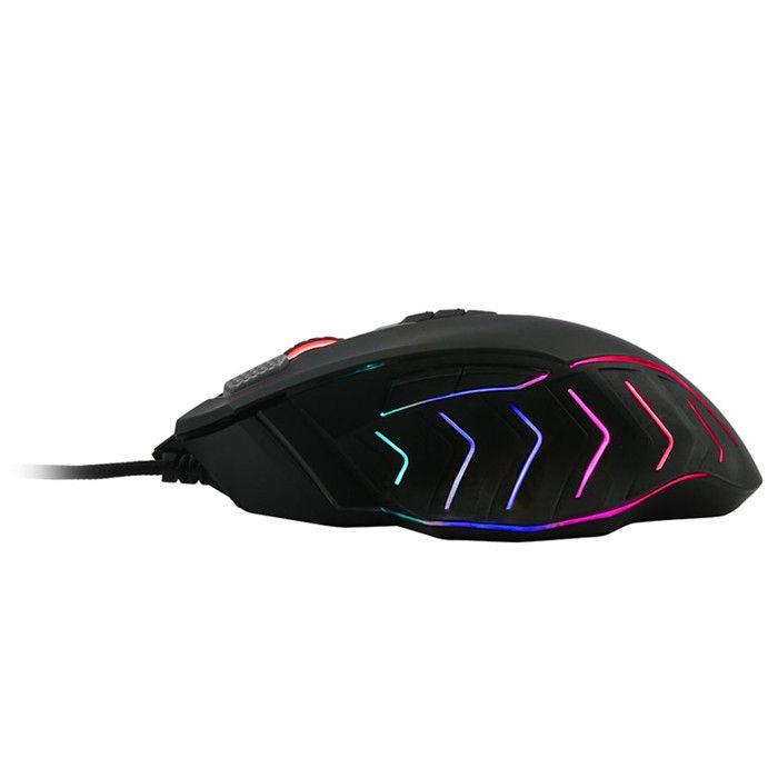 Souris De Jeu - A4TECH - J95 - 8000 DPI - Patins Métalliques - Rétroéclairage RGB