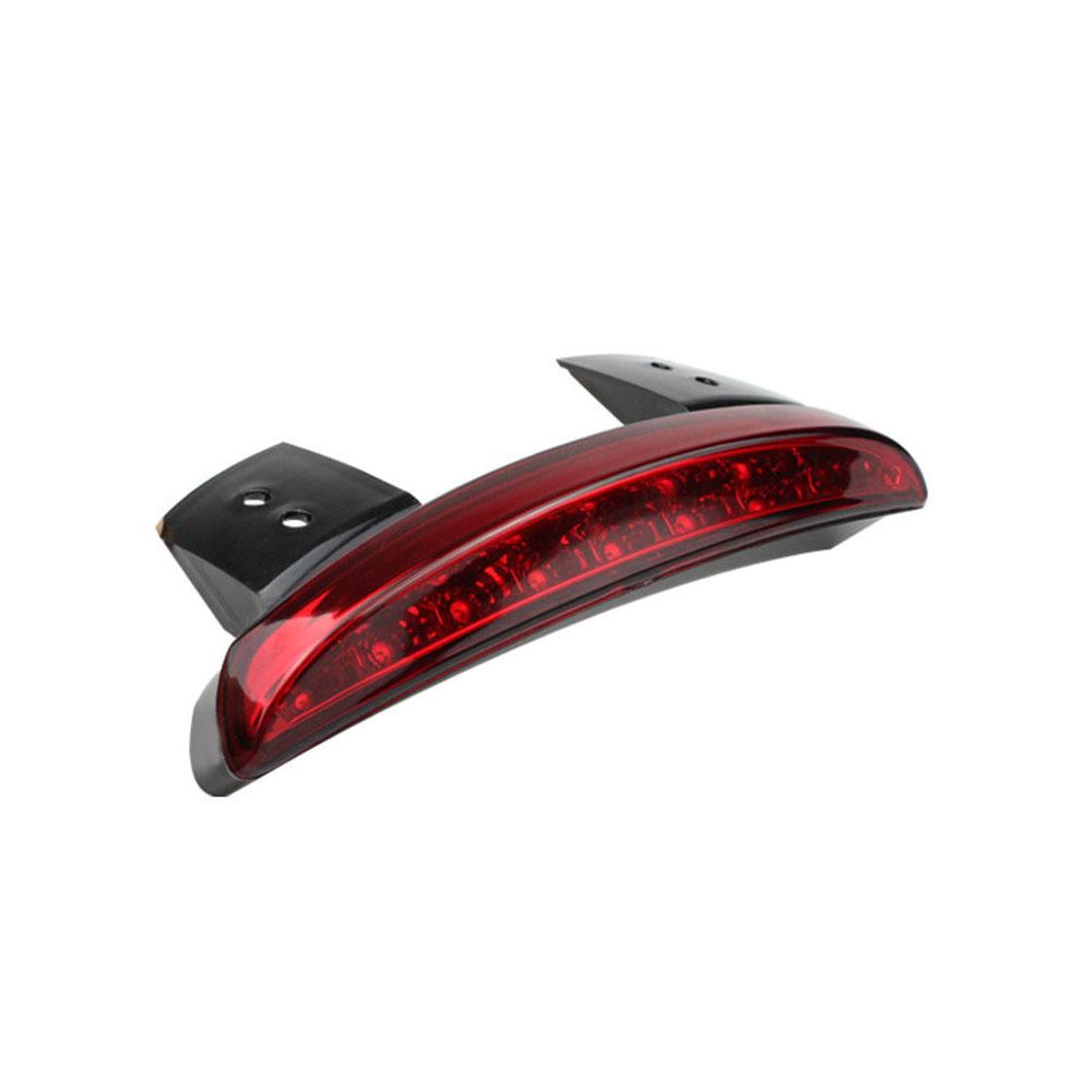 Motorcycle Red LED Brake Tail Light Rear Fender Edge Taillight For Harley Sportster XL883N 1200N XL1200V XL1200X