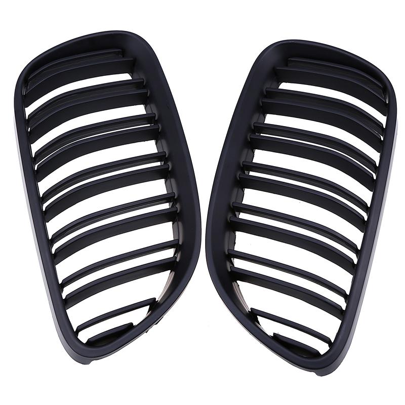 For BMW 3-Series E92 E93 Coupe Cabrio 2010-2013 Facelift Car Front Hood Kidney Grille Dual Slat Grill Exterior Parts