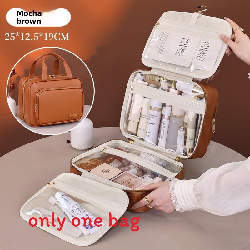 Reise-Kosmetik-Organizer mit hoher Kapazität und wasserdichtem Stoff für Damen und Herren