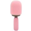 Handheld Karaoke Mic with RGB Light Support Memory Card Portable Wireless Bluetooth Singing Microphone for Kids Adults