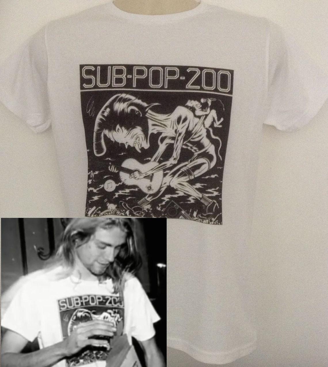 T-shirt worn by Kurt Cobain - Nirvana Unisex Tee S