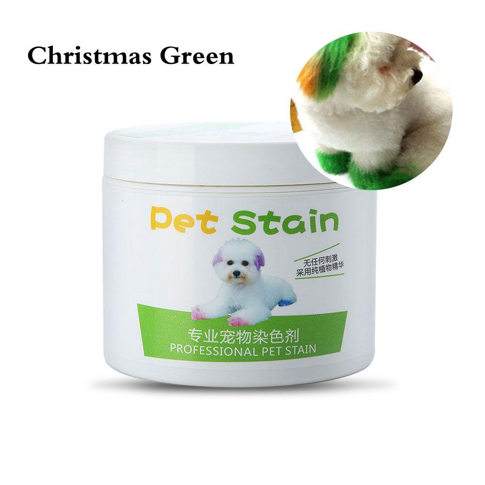 100g Semi-permanente Haarfärbcreme für Hunde, hochpigmentiert, bunte Hundefell-Aufhellung, Farbstoff-Pigment-Zubehör für Zuhause