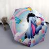Eeyore, Fantasy Themed Automatic Opening and Closing Umbrella, Brightly Colored 8-rib Portable Umbrella, Suitable for Men and Women, A Perfect Gift Fo