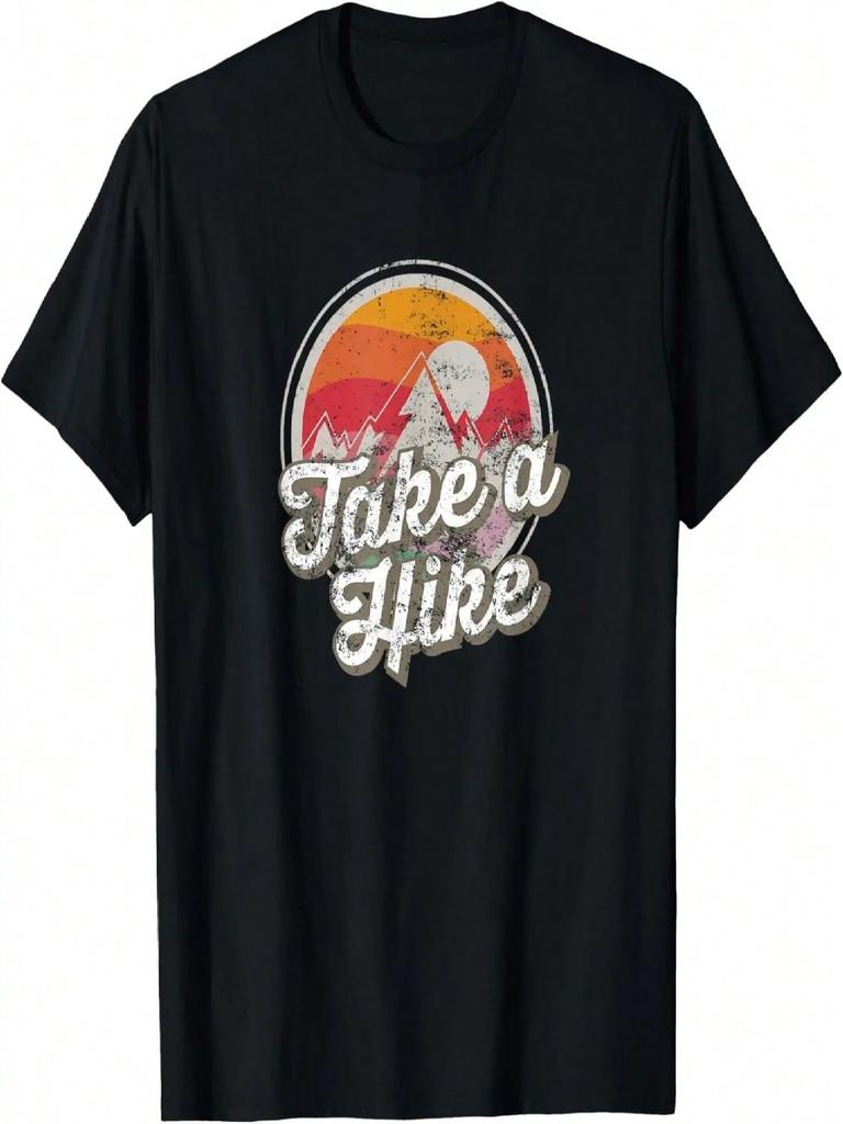 TAKE A HIKE RETRO VINTAGE OUTDOOR HIKING T-Shirt