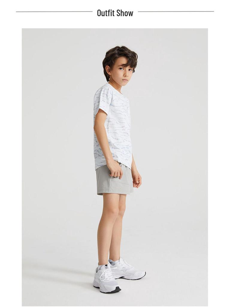 Summer Quick-Dry Breathable Boys' Sports Shorts for Tennis, Fitness, Running, and Cycling