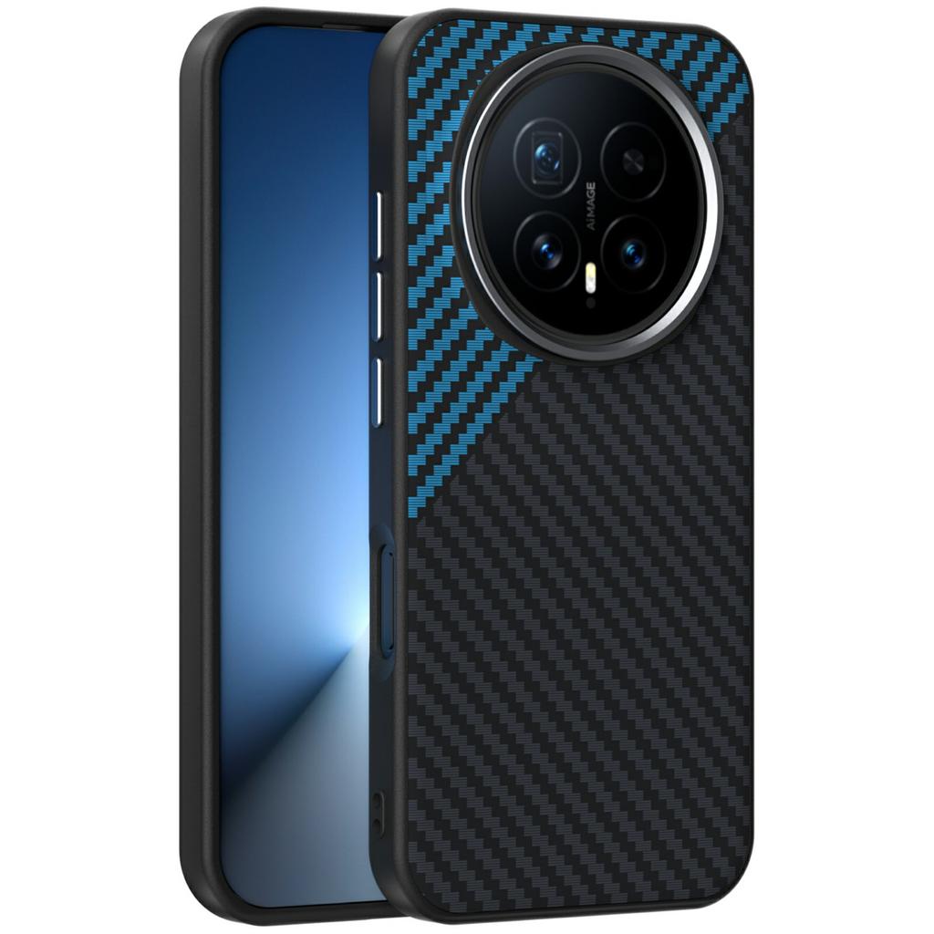 ABEEL For Honor Magic8 5G Magnetic Case Carbon Fiber Texture Phone Back Cover