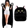 Plysch Pyjamas Huvtröja Djur Bärbar Filt Huvtröja, Vuxen Överdimensionerad Fleece Tröja Med Huvtröja Klädsel, Halloween Cosplay Kostym Sjal