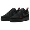 Nike Air Force 1 Low '07 LV8 'Multi-Swoosh Black Crimson' Men's DZ4514-001