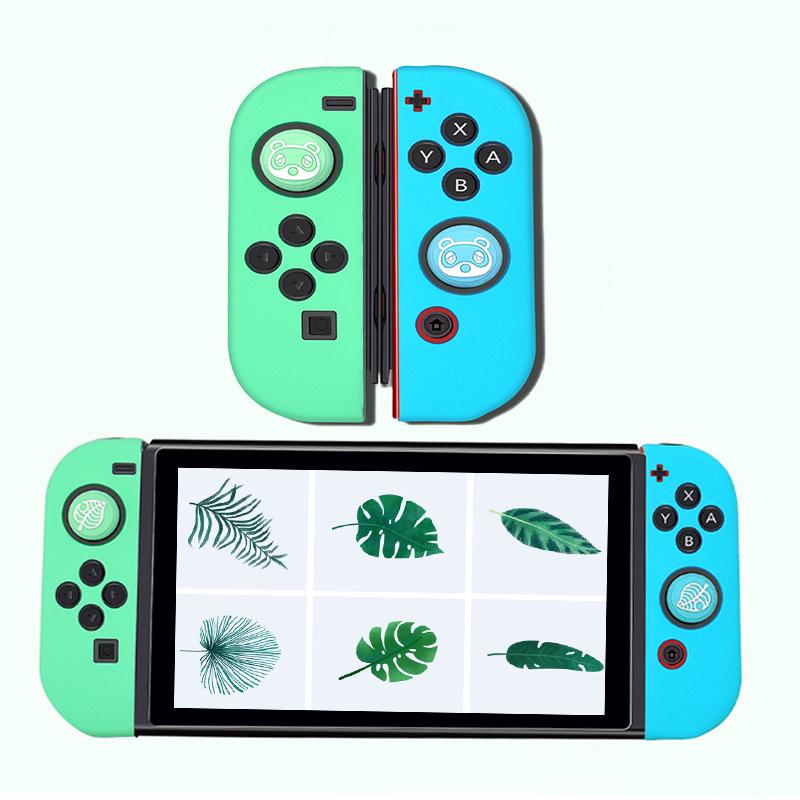 

Силиконовые чехлы Animal Crossing для левого/правого контроллеров Nintendo Switch OLED