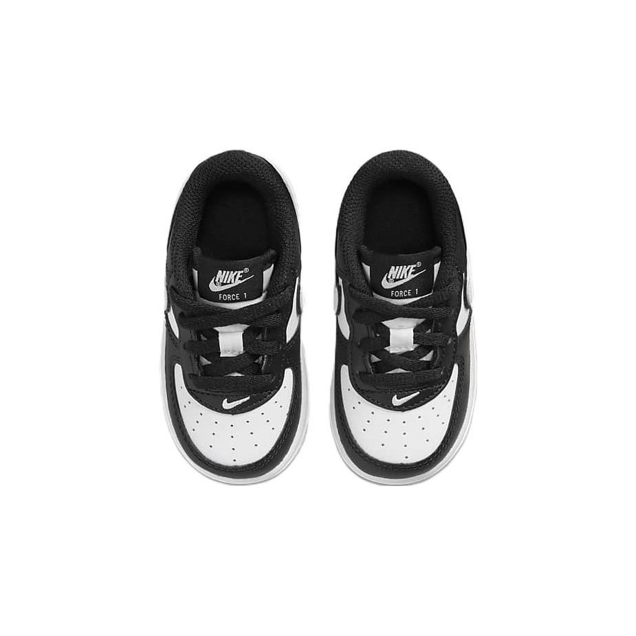 Nike Force 1 07 TD Panda Baby Sneakers Black White DV1624-001