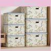 Oxford Cloth Multisize Foldable Drawer Organizer With Cover For Home And Office Use