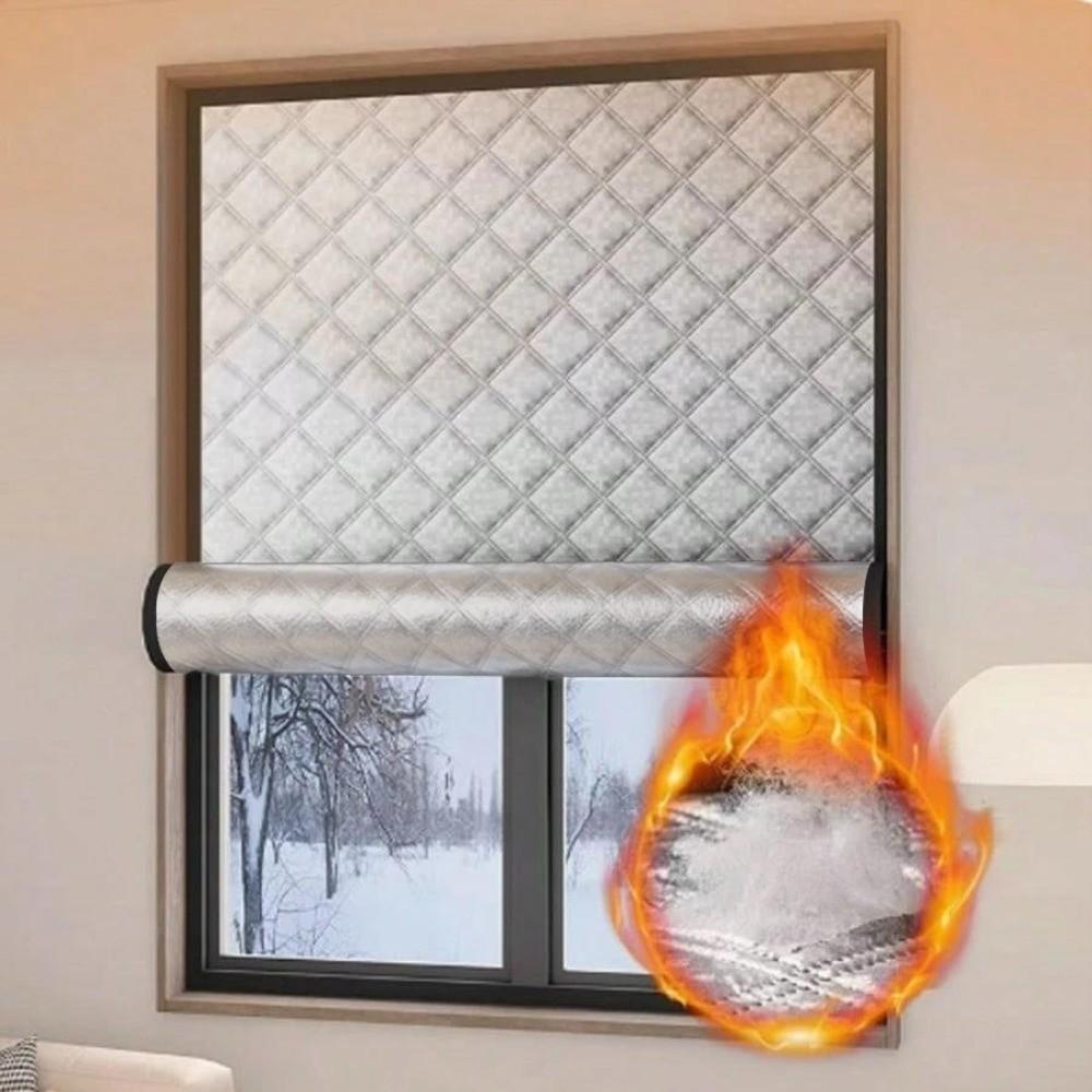 With Zipper Windproof Curtains Graphene Coating Cold Proof Curtains  Window Application
