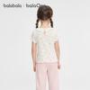 Balabala Baby Girl's Short Sleeve T-Shirt