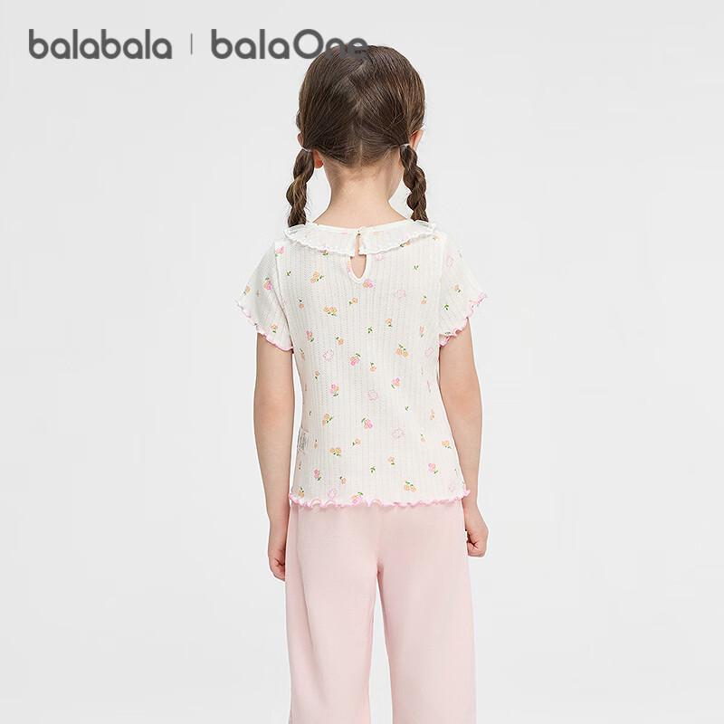 Balabala Baby Girl's Short Sleeve T-Shirt