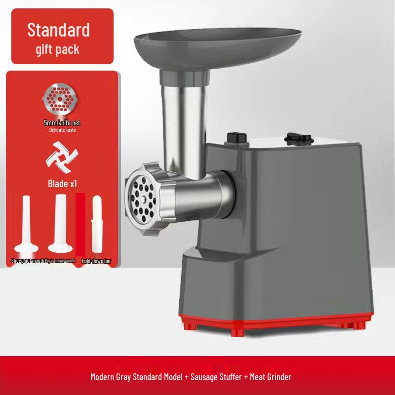 

Moshang Stainless Steel Electric Meat Grinder and Sausage Stuffer
