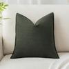 New Cotton and Linen Pillows Living Room Sofa Pillow Solid Color Linen Pillow Office Seat Waist Cushion