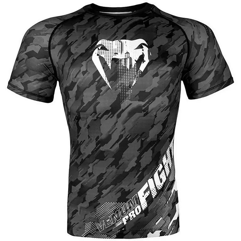 UFC Men's Fall Proof Short Sleeve T-shirt: Breathable and Quick Drying Outdoor Sports, Accompany You To Enjoy Fitness Time