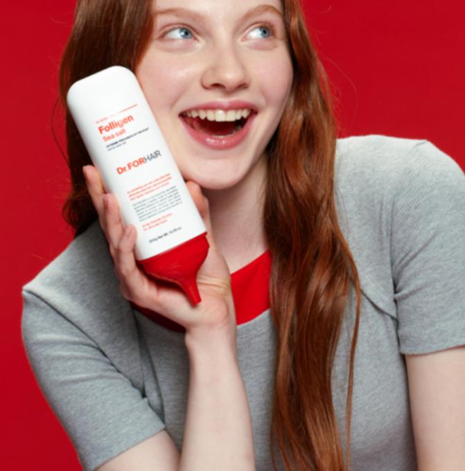 Dr.FORHAIR Polyzene Sea Salt Scalp Scaler for Hair Loss 300g