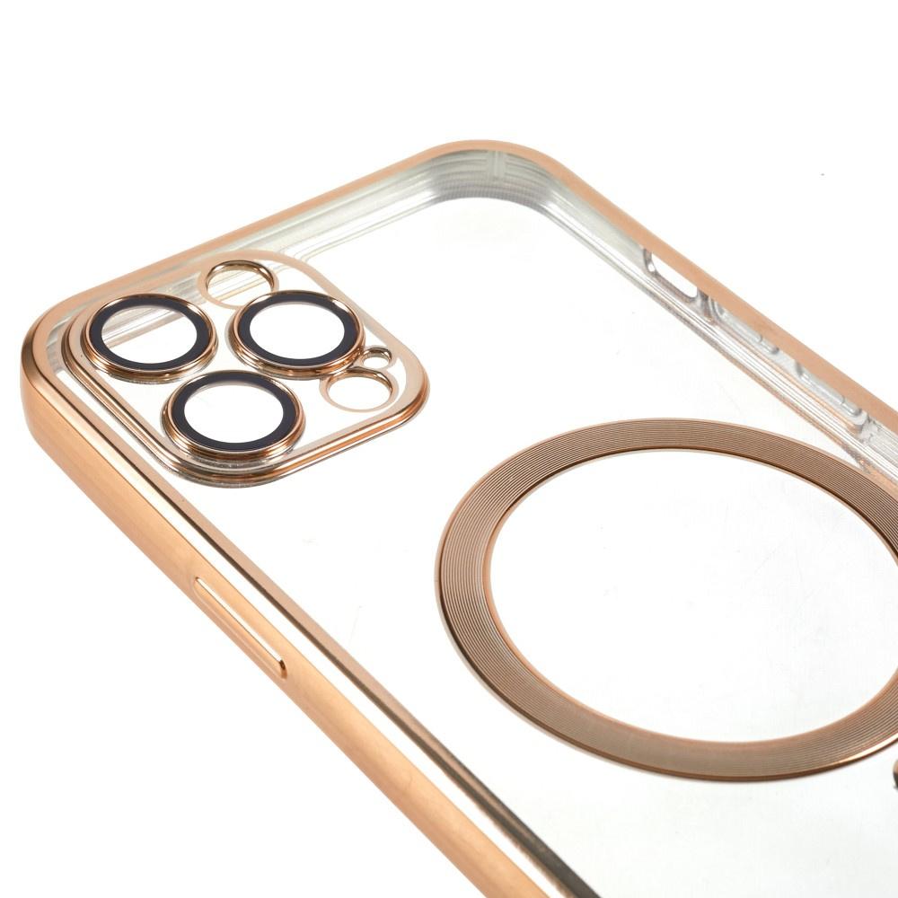 iPhone 12 Pro Case, Electro MagSafe, Gold + Screen Protector