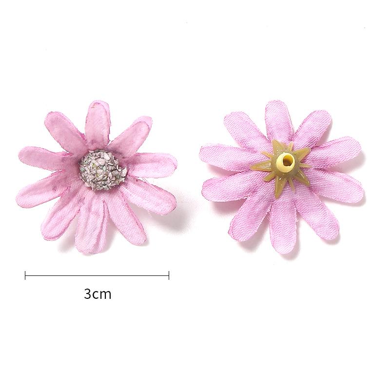 30/50Pieces 3cm Silk Rose Artificial Flowers Heads Fake Flowers for Home Decor Room Wedding Decoration DIY Garland Accessories