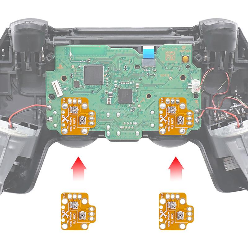 10 Pcs Analog Stick Drift Fix Mod Reset Drift Thumbstick Resistance Calibration Plate For Ps5 Ps4/Xboxone Game Controller