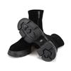 Barbara Suede Lambskin Stretch Ankle Boots Black Bbi830bk