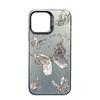 Fashion Silver Butterfly Phone Case For Samsung Galaxy S25 Ultra S24 S23 FE S22 Plus A16 A54 A55 A35 A34 A33 A32 A15 A14 A13 A52 Back Cover