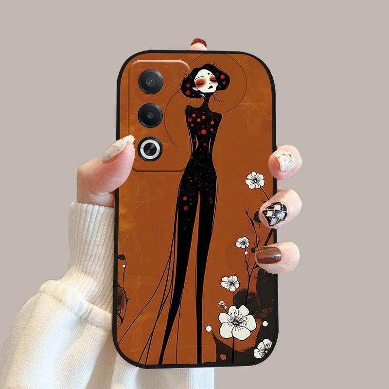 For Oppo A80 5G Case A3 Pro CPH2639 Shockproof Soft Silicone TPU Phone Cover For OPPO K12x A3x 5G Fashion Luxury Fundas Cases