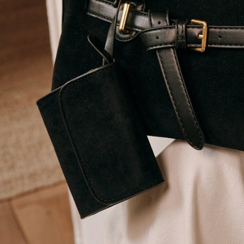 Allincomplete Luna Card Wallet Suede  5 Colors 