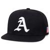 Hip-Hop Stitching Embroidered Flag American Lettering Alphabet A Gothic Neutral Gender Women  Men For Hats Outdoor Adjustable Casual Baseball Caps