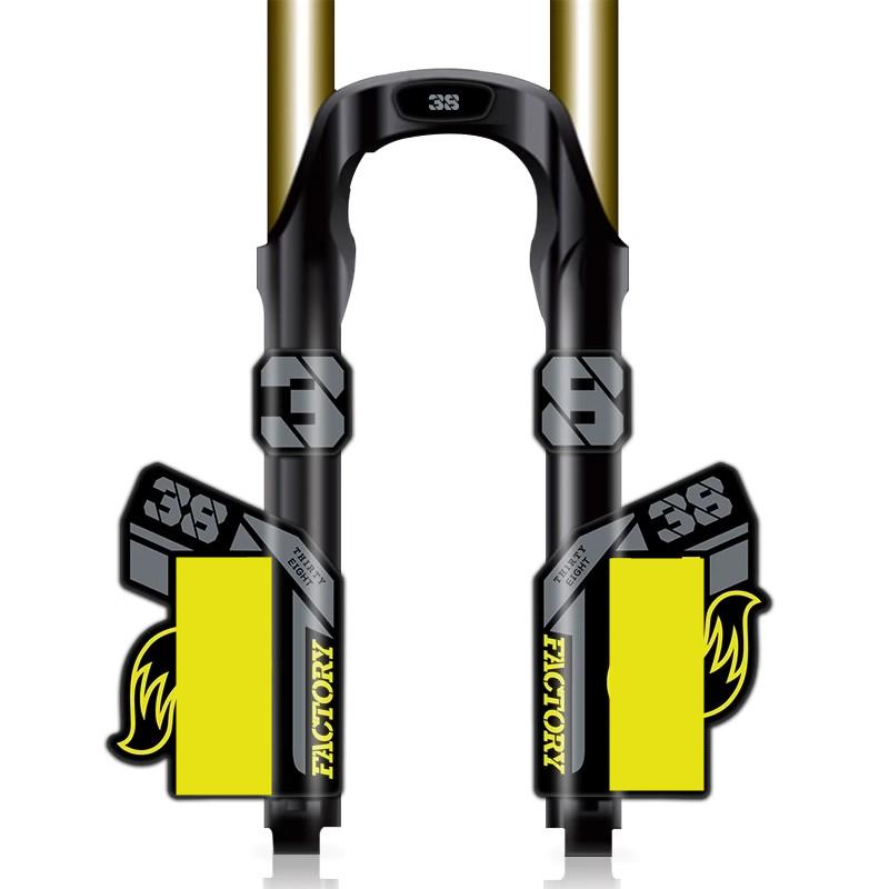 2021 FLOAT 38 DH Mountain Bike Fork Stickers MTB Speed Down Mountain 38 Latest Front Fork Decals