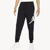 Jordan Jumpman Logo Drawstring Cuffed Loose Fit Sweatpants Men pants Black DA6803-010