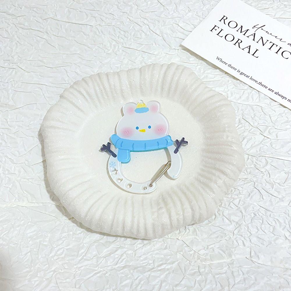 Climbing Hook Cute Mountaineering Buckle Star with Wing Blueberry Cake Keychain  Bag Hanging